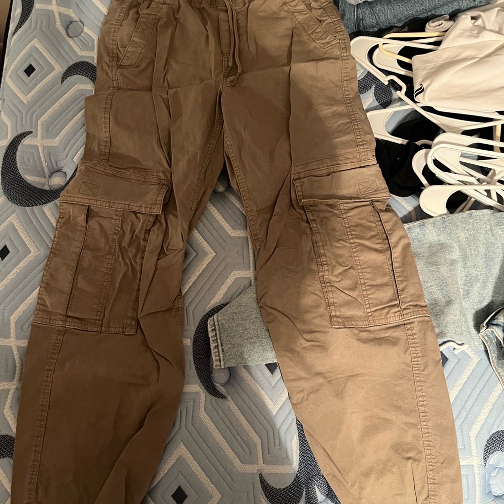 Garage Tan Cargo Pants XS